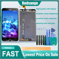 Redsange หน้าจอจอ LCD แบบดั้งเดิมสำหรับ Asus Zenfone 2/2 Deluxe แสดง ZE551ML หน้าจอสัมผัสแทนการประกอบสำหรับ Asus Zenfone 2 2 Deluxe หน้าจอ ZE551ML ZE551ML