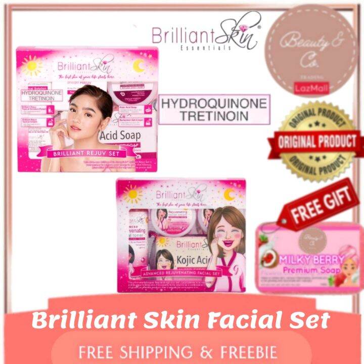Brilliant Rejuvenating Set [FREE BERRY SOAP] Brilliant Skin