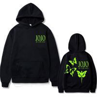 Anime JoJo Bizarre Adventure Stone Ocean Hoodie Male Streetwear New Green erfly Graphic Hoodies Men Fashion Manga Sweatshirt Size XS-4XL