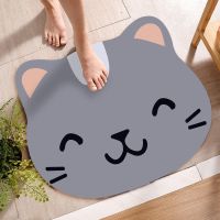 Carpet door mat entrance door absorbent floor mat entrance door bedroom cartoon bathroom absorbent mat toilet