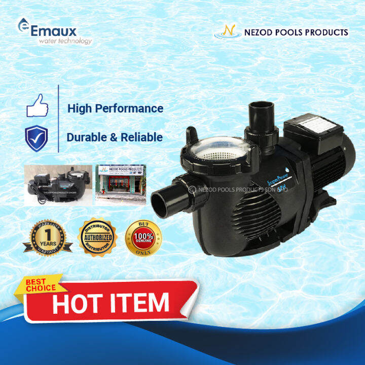 Emaux Super Power Series 100hp 220v50hz 15m Cable 125cubic Mh12m Swimming Pool Pump 5898