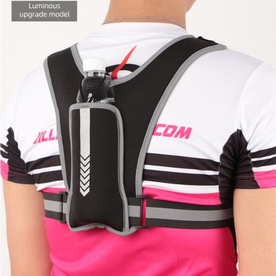 Reflective Running Backpack Universal Lightweight Sport Running Vest Mobile Phone Cards Bag For Jogging Fitness Male