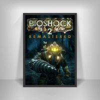 โปสเตอร์ศิลปะเกม BioShock โปสเตอร์ผ้าใบพิมพ์ภาพฝาผนังตกแต่งบ้าน (ไร้กรอบ)