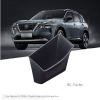 สำหรับ Nissan X-Trail Rogue T33 2021 2022 2023 MK4 Armrest กล่องคอนโซลกลาง Flocking Organizer คอนเทนเนอร์รถอุปกรณ์เสริม