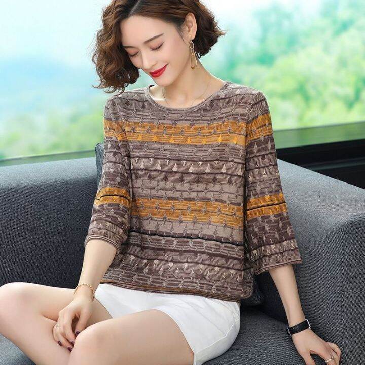 Quarter deals sleeve sweater