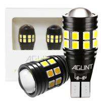 AGLINT 2ชิ้นหลอดไฟรถยนต์ LED 912 W16W T16 T15และไร้ข้อผิดพลาดจาก CANBUS ที่จอดรถอลูมิเนียมถอยหลังไฟซีน่อนสีขาวถอยหลัง12-24V Dunzheng9084295