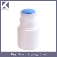 [Kupaoge] ขวดของเหลวที่มีความรุนแรง20มล. พร้อมฟองน้ำขวดยาสีขาว