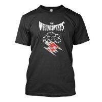 The Hellacopters โดยเกรซออฟพระเจ้าโรงรถผ้าฝ้ายแท้เสื้อยืดผู้ชายลำลองชายแขนสั้นประเดิมท็อปส์ D Ropshipping ที่มีคุณภาพสูง