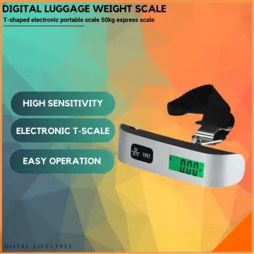 Digital Luggage Scale Luggage Scale Hanging Scale Fish Scale Travel Scale  From 0.01g To 40 Kg - Port