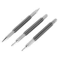 3 Pcs Nail Set And Hinge Pin Tool Center Punch Spring Loaded Nail Set For Door 1/32 Inch 1/16 Inch Dual Head 1/8 Inch