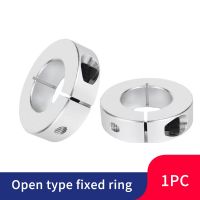 1PC Optical Axis Fixed Ring Open Type Fixed Ring Bearing Stop Ring Shaft Clamp SCS Limit Ring automatic ring positioning Shaft