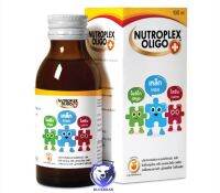 Nutroplex Oligo Plus นูโทรเพล็กซ์ โอลิโก พลัส วิตามินรวมชนิดน้ำ สำหรับเด็ก ขนาด 100 ml.  (ผลิตภัณฑ์เสริมอาหาร) รสส้ม