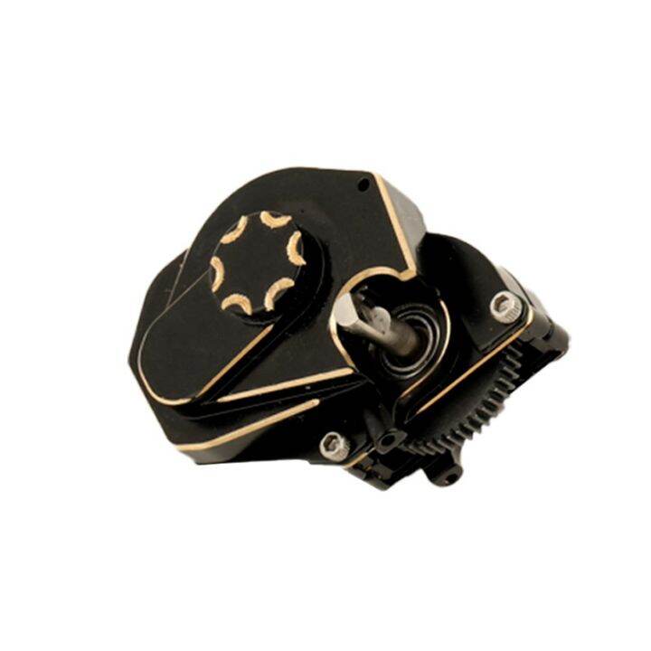 Brass Transmission Gearbox Gear Box for Axial SCX24 Gladiator JLU
