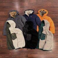 Patagonia 22ฤดูใบไม้ร่วงและฤดูหนาว Tm ชุดสูทผ้าฝ้ายสองด้านผ้าขนลูกแกะกำมะหยี่บวกเสื้อคลุมผ้าฝ้ายมีฮู๊ดผู้ชายและผู้หญิงสไตล์เดียวกัน