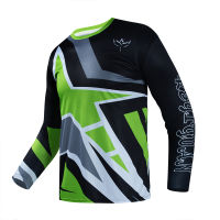 KEYIYUAN Cycling Jersey Off Road Racing Mountain Bike MTB Men Downhill T-shirt Long Sleeve Equipamento De Ciclismo Cross Moto