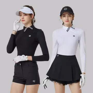 Womens Golf Apperal Spring and Autumn Long Sleeve Golf T-shirt Golf Clothes  Shirt Sportswear Ladies Golf Wear Woman Clothes Golf Supplies 