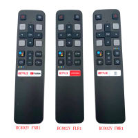 ใหม่เสียงสำหรับ TCL การควบคุมระยะไกล RC802V FNR1 FMR1 FLR1กับ Netflix และ YouTube 40S6800 49S6500 55EP680