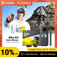 Insta360 ONE X2 - 360 Camera & Action Camera, Waterproof, 5.7K, Stabilization, Touch Screen, AI Editing, Live Streaming, Webcam