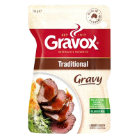 กราว๊อกซ์ น้ำซอสเกรวี่สำเร็จรูปสูตรดั้งเดิม 165 กรัม - Liquid Gravy Sauce Traditional 165g Gravox brand