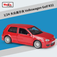 Maisto 1:24 Volkswagen Golf Volkswagen Golf R32 Sports Car Simulation Alloy Car Model Ornaments