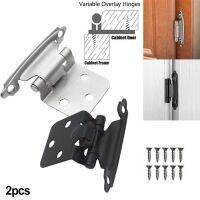 【YP】 2PCS Dobradiças Da Cozinha Sobreposição Fechamento Face Mount Armário Porta Dobradiça Para Cada Tradicional  amp; Cabinet