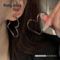 Kang Jessy จือจือซี ! ต่างหูความรักแบบดั้งเดิมต่างหูดีไซน์เฉพาะกลุ่มต่างหูแฟชั่นแมทช์ง่ายสำหรับผู้หญิงต่างหูระดับไฮเอนด์สำหรับผู้หญิงเงินแท้