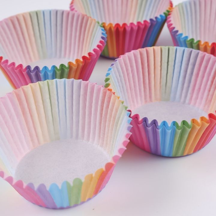 100pcs-rainbow-color-cupcake-liner-cupcake-paper-baking-cup-cake-mold-box-cup-tray-decor-tools