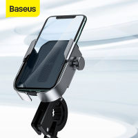 BASEUS มอเตอร์รอบที่วางโทรศัพท์สนับสนุน Moto จักรยานกระจกมองหลังมือจับยืนเมาสกูตเตอร์มอเตอร์ไบค์กีฬารอบที่วางโทรศัพท์