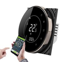 Hot Sale Water Heating Energy Saving Thermostat with Touchscreen LCD Display Weekly Programmable Room Temperature Controller