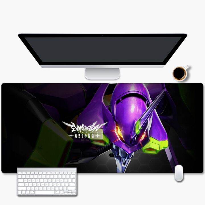 แผ่นรองเมาส์-eva-ขนาดใหญ่พิเศษ-evangelion-cool-computer-keyboard-pads-หนาขึ้นนักเรียนเกมตารางแผ่นรองสำหรับผู้ชาย