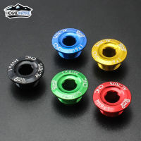 Homempire MUQZI CNC MTB จักรยานเสือหมอบ M19สกรูฝาครอบข้อเหวี่ยงคงที่เกียร์ Crankset Bolt Cap