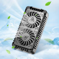 Mobile Phone Cooler Handheld Radiator Support Most Mobile Phones Cooling Fan Holder Heatsink Stand For Gaming