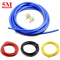 5M Bule Black Red Yellow 3mm4mm6mm8mm Auto Car Vacuum Silicone Hose Racing Line Tube Car-styling