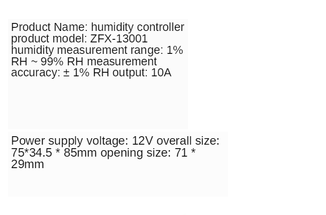 10a-12v-ตัวควบคุมอุณหภูมิ-air-ตัวควบคุมความชื้นอุณหภูมิช่วงการวัดค่ามิเตอร์1-99-rh