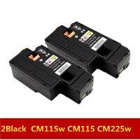 2X Black Toner สำหรับ Fuji Xerox DocuPrint CM115w CM115 CM225w CM225 CP115w CP115 CP116w CP225W Toner