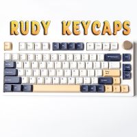 ~ Fast shipping RUDY keycaps OEM profile double shot PTB keycap special for mechanical keyboard