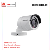 กล้องวงจรปิด Hikvision DS-2CE16D0T-IRE สินค้ารับประกัน 3ปี