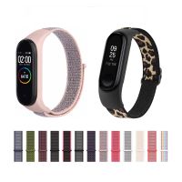 1 3pcs Bracelet For Mi Band 5 6 Strap Nylon Sport Breathable Strap For Xiaomi Mi Band 3 4 Watch Wristband Belt Pulsera Correa