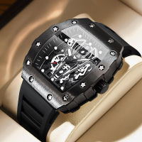 Binbang live hot watch mens silicone barrel-shaped luminous fashion sports watch