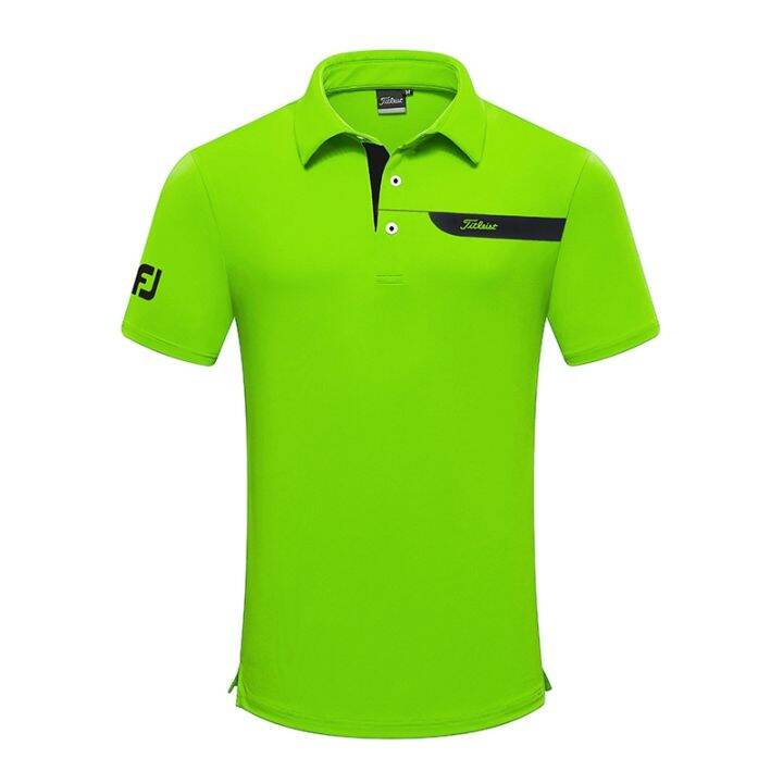 new-golf-short-sleeved-jersey-mens-outdoor-sports-breathable-perspiration-quick-drying-t-shirt-top-trend-polo-shirt-odyssey-le-coq-descennte-callaway1-titleist-pearly-gates-xxio