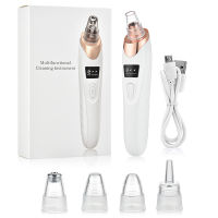 Electric Vacuum Suction Blackhead Remover USB Rechargeable Facial Pore Cleaner Spot Acne Pimple Black Head Extractor Face Care