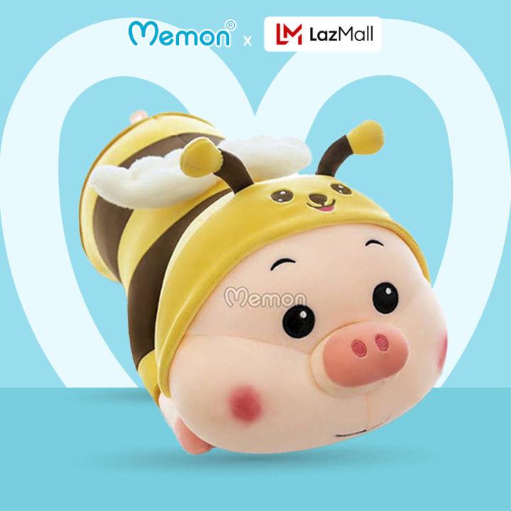 Hãy cùng tìm hiểu về heo bông nổi tiếng với dòng sản phẩm cosplay ong cao cấp Memon, gấu bông lợn ong heo ong! Heo bông được thiết kế vô cùng đáng yêu, mềm mại và đẹp mắt. Với những hình ảnh liên quan, bạn sẽ hiểu tại sao sản phẩm này lại \