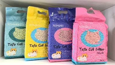 ToFu Cat Litter ทรายเต้าหู้อนามัย สำหรับแมว สูตรธรรมชาติ100% ขนาด6ลิตร