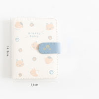 Cute Cat Notebook Design Student Hand Ledger Notebook Cute Girl Heart Notebook PU Leather Notebook Gold Plated Cat Notebook