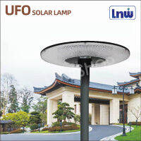 ไฟโซล่าเซล โคมไฟสนาม UFO รุ่นใหม่ เปลี่ยนไฟได้ 3 สี ไฟถนน ไฟแต่งสวน พลังงานแสงอาทิตย์ โคมไฟโซล่าเซลล์ UFO-550T(2500W)UFO-610T(3500W)