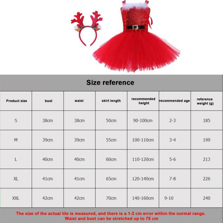 christmas-dresses-for-girls-sleeveless-dress-with-bowknot-cute-christmas-cosplay-party-tutu-dance-gown-with-antler-headband-amicable