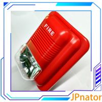 JPnator ไฟแฟลช DC24V 2สายทำงานร่วมกับแผงควบคุมทั้งหมด