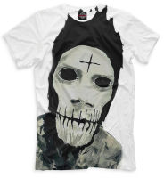 แฟชั่นใหม่ 3D พิมพ์ Wes Borland - เสื้อยืด Bizkit Limp สำหรับผู้ชาย / ผู้หญิง