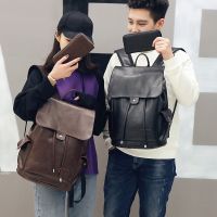 [Free ship] backpack men and women locomotive new college students school British version travel