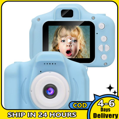 อัพเกรด X2000กล้องถ่ายรูปเด็ก HD 1080P เด็กกล้องเพื่อการกีฬากล้องดิจิตอลหน้าจอ2นิ้วสำหรับเด็กอายุ3-8เด็กหญิงเด็กชาย